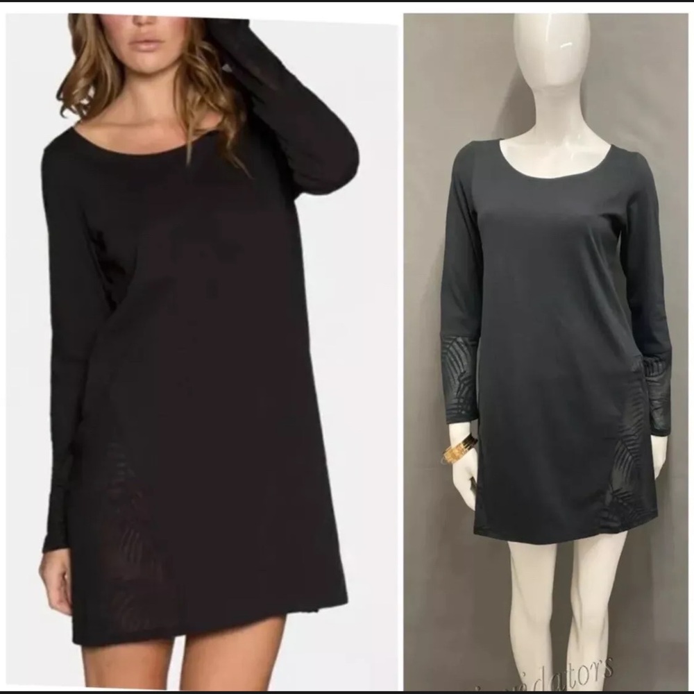 Tavik Black Long Sleeve Dress